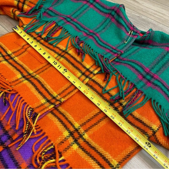 Vintage Couture Jean Charles De Castelbajac Wool Fringe Overcoat Ko & Co Deigner - Picture 14 of 16